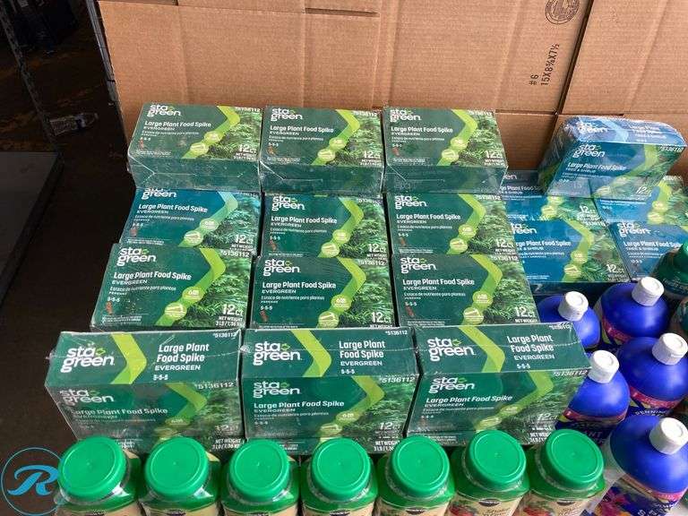 (100+) New- Assorted Plant Food (100+ items approx more then $1400 retail price) - Roller Auctions