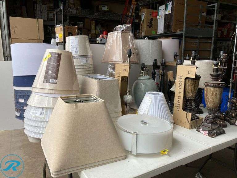 (67) New - Assorted Lights and Shades (total of 67 items) - Roller Auctions