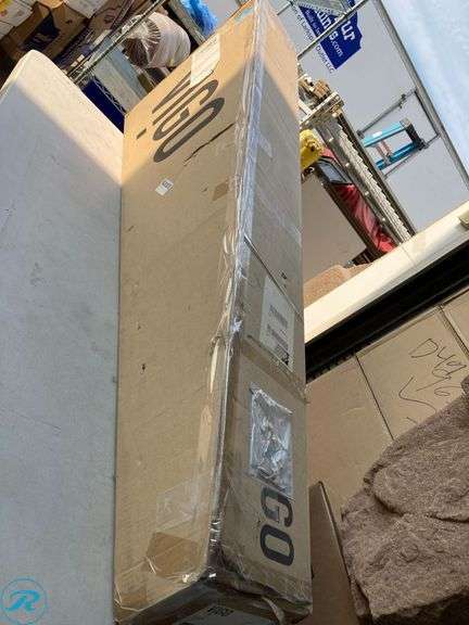 (1) New- VIGO Mateo Stainless steel 7-in Waterfall Shower Panel System ( Thermostatic Valve Included ) (total of 1) - Roller Auctions