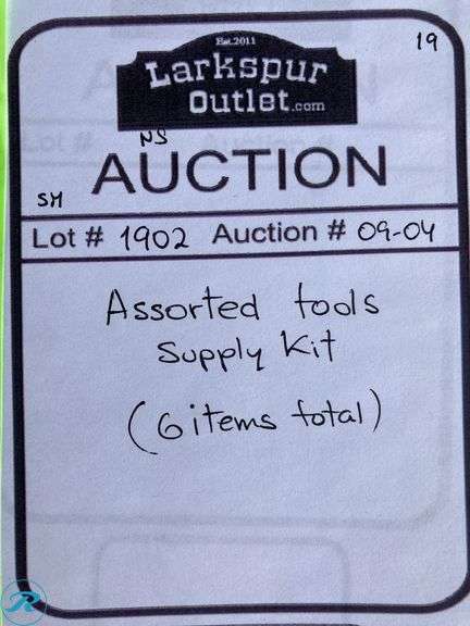 (6) New- Assorted Tool Supply Kits (total of 6 items) - Roller Auctions