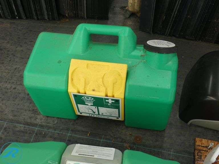 Portable Eye Wash Stations and Soap and Towel Dispensers - Roller Auctions