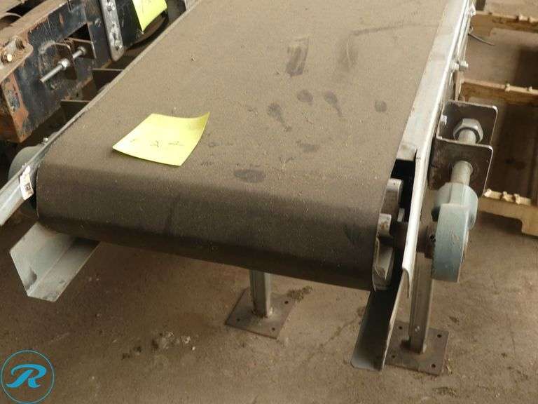 Line Conveyor, 120" Length, 13" Belt - Roller Auctions