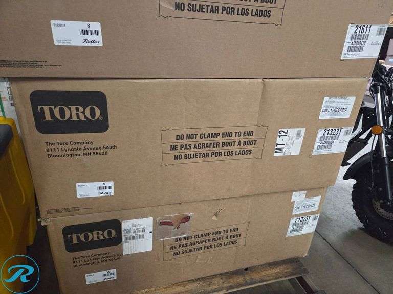 New Toro Model 21611 Electric Walk-Behind Push Lawn Mower - Roller Auctions