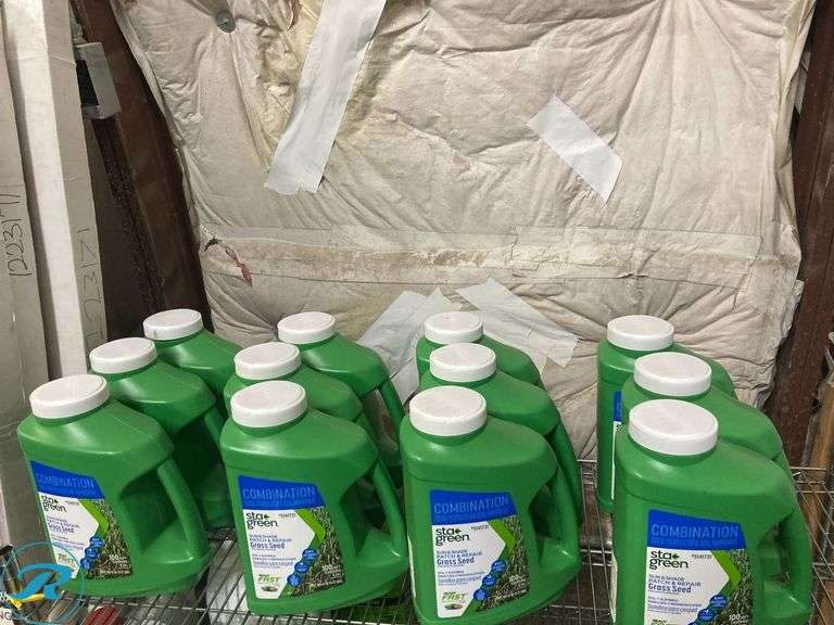 (12) New- Sta- Green 3-in-1 Patch and Repair Mixture/blend Lawn Repair Mix - Roller Auctions