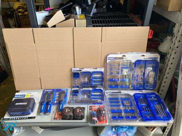 (8) New- Assorted Tool Supply Kit (total of 8 items) - Roller Auctions