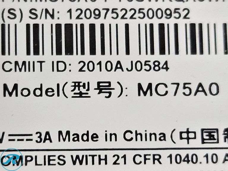 Motorola Symbol MC75A0 Rugged Handheld Terminals and LS3578-FZ Barcode Scanner - Roller Auctions