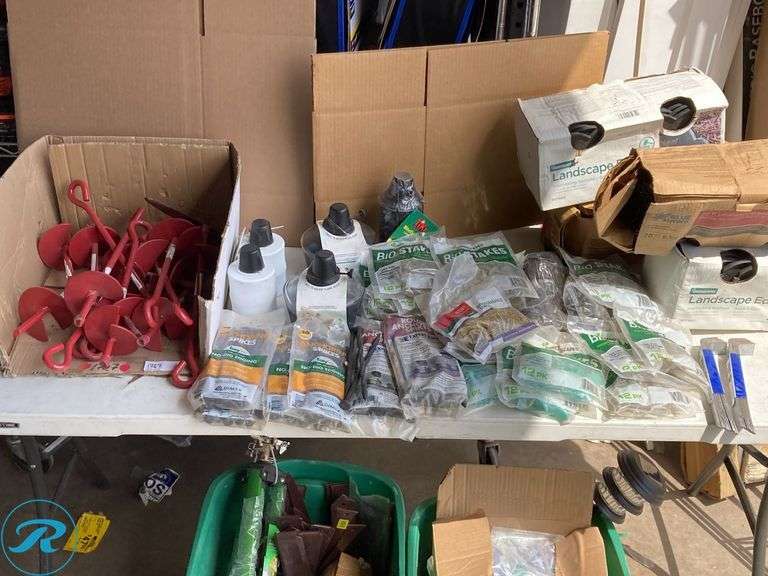 (150) New- Assorted Garden Supplies (approx 150+ items) - Roller Auctions