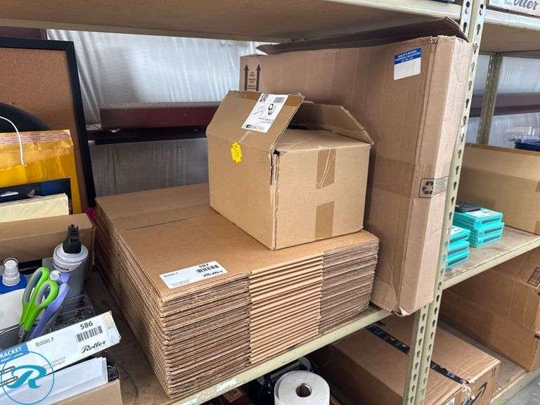 Bankers Box SmoothMove Boxes and Assorted Cardboard Packing Materials - Roller Auctions