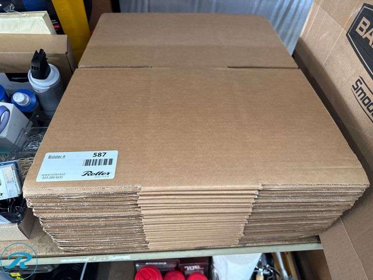 Bankers Box SmoothMove Boxes and Assorted Cardboard Packing Materials - Roller Auctions