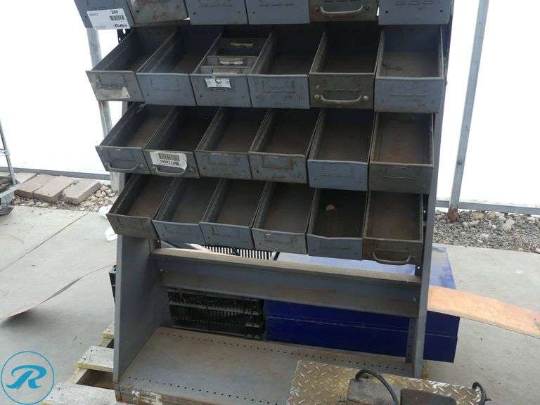 Hardware Storage Bin With Pallet of Assorted Components - Roller Auctions