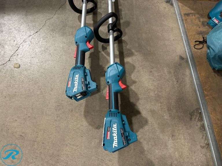 (2) Makita XRU23 18V String Trimmers (1 Broken) - Roller Auctions