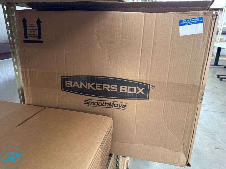 Bankers Box SmoothMove Boxes and Assorted Cardboard Packing Materials - Roller Auctions