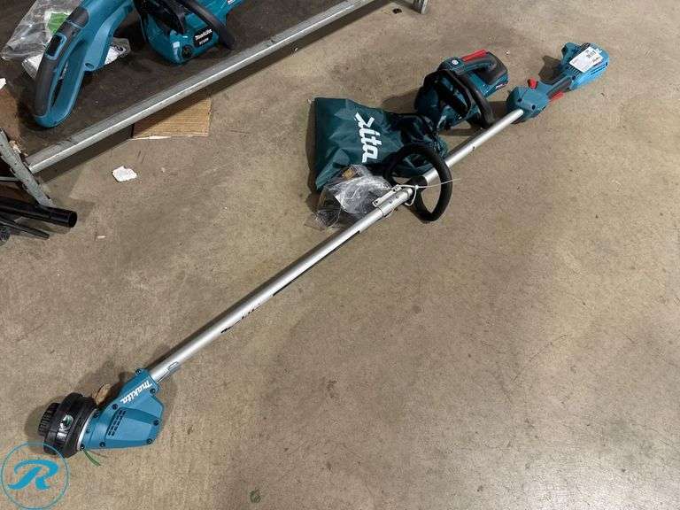 Makita XRU23 String Trimmer and XCU06 Chainsaw, 18V