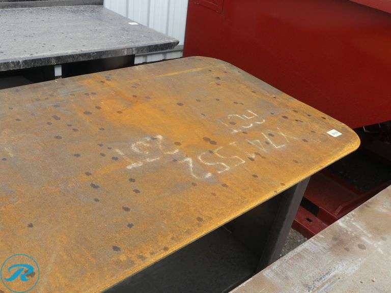 New Kit Containers Steel Welding Table, 57" x 30" - Roller Auctions