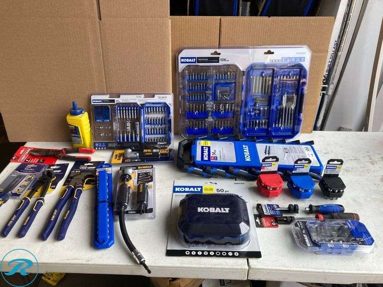 (18) New- Assorted Tool Supply Kits (Total of approx 18 items) - Roller Auctions