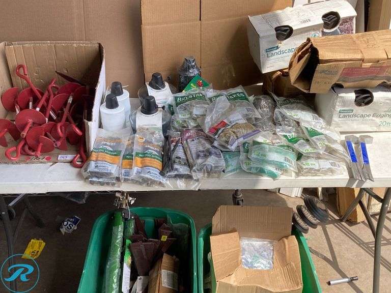 (150) New- Assorted Garden Supplies (approx 150+ items) - Roller Auctions