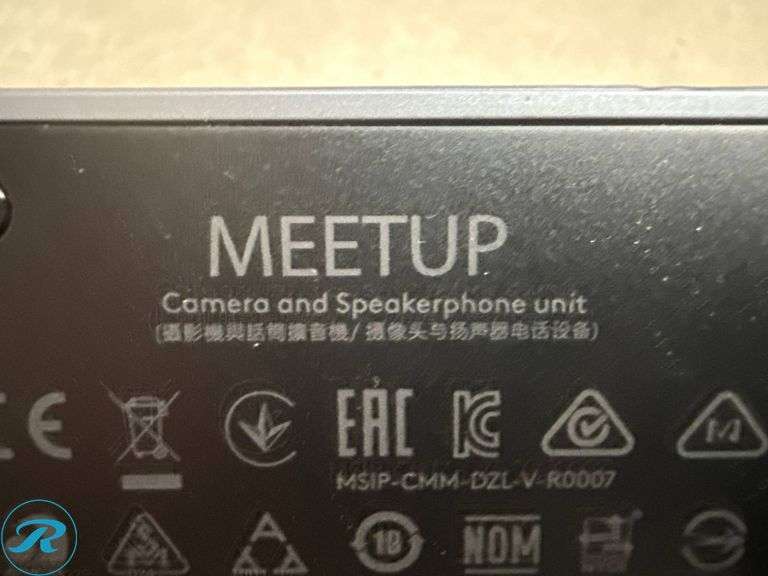 (4) Logitech Meetup Camera and Speakerphone Units, Box of Remotes - Roller Auctions