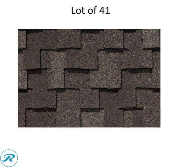 (41) New- CertainTeed Roof Shingles (one bundle is open but complete) See Photos - Roller Auctions