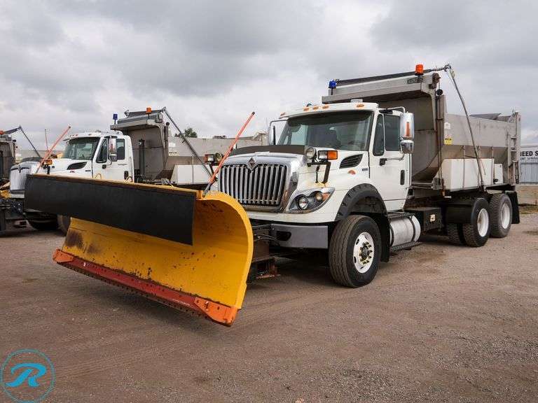2013  International  WorkStar 7600  T/A  Plow/Sander Truck