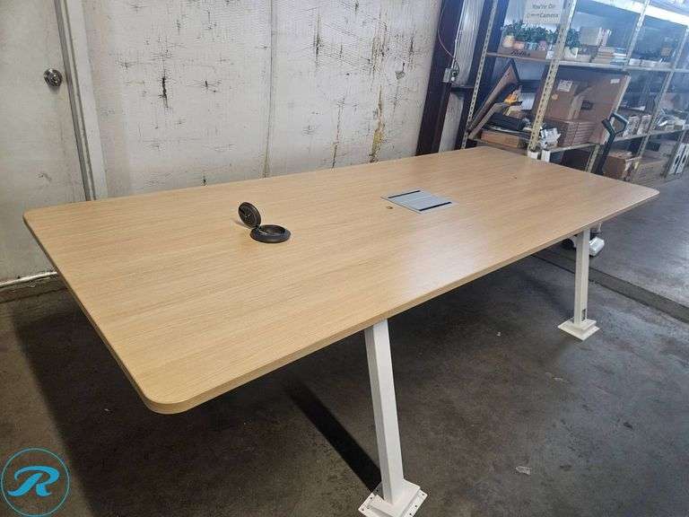 Enwork Sawhorse Conference Table, 10’x4′