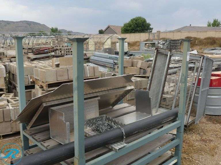 (3) Metal Racks - Roller Auctions