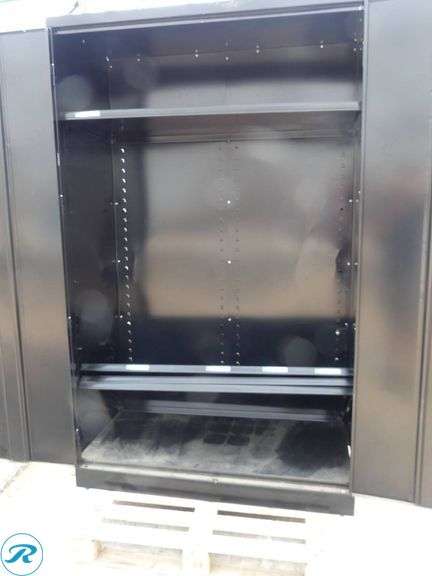 Uline 2-Door Metal Storage Cabinet - Roller Auctions