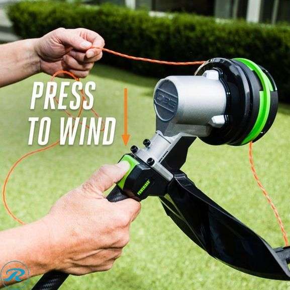 (1) New- EGO POWERLOAD 56-volt 15-in Split Shaft Battery String Trimmer 2.5 Ah (Battery Included) (Charger Included) - Roller Auctions