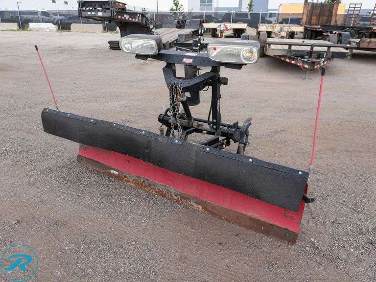 Western 7.5' Snow Plow w/ Lights & Hookup