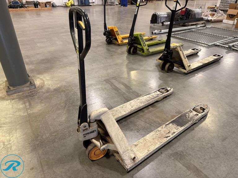 Crown Manual Pallet Jack, 5000 lbs Capacity