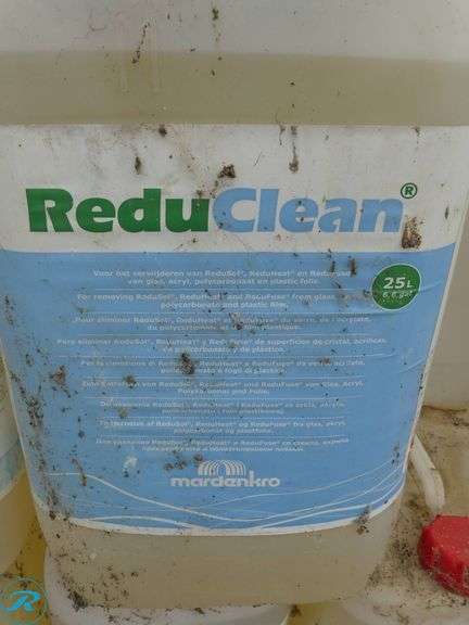 Pallet of (20) Mardenkro ReduClean 25L Containers - Roller Auctions
