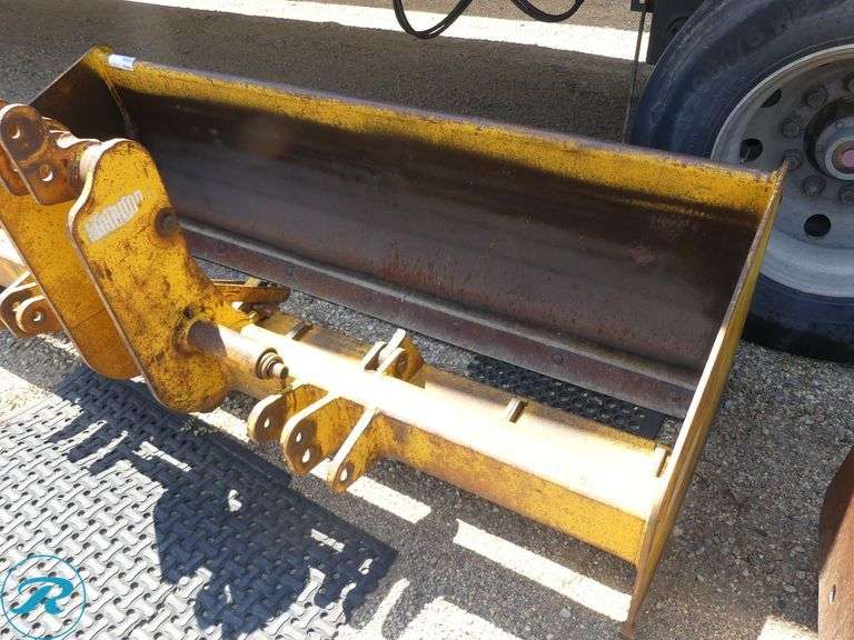 Landscraper 76" Box Scraper Attachment, 3PT (Ripper Teeth Broken) - Roller Auctions