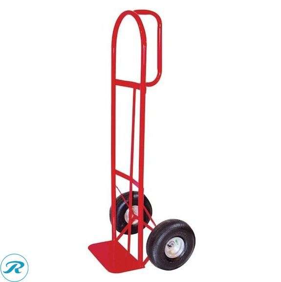 (1) New- Milwaukee 800-lb Capacity 2 -Wheel Red Steel Heavy duty hand truck (Total of 1) - Roller Auctions