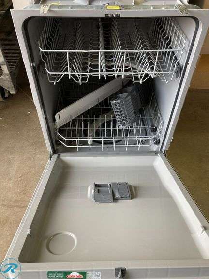 (1) New- Hotpoint 24-in Front Control Built-in Dishwasher ( White ) , 60-Decibel Standard Sound Level - Roller Auctions