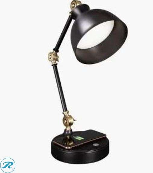 Ottlite Wellness Series: Wireless Charging LED Table Lamp- New