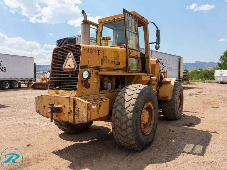 Fiat Allis 645-B Wheel Loader - Roller Auctions