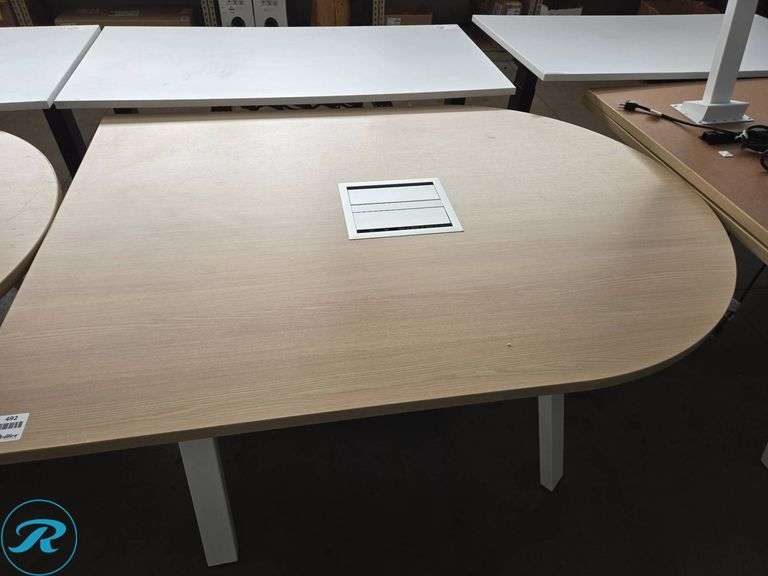 Enwork Sawhorse Conference Table, 48″x66″ - Roller Auctions