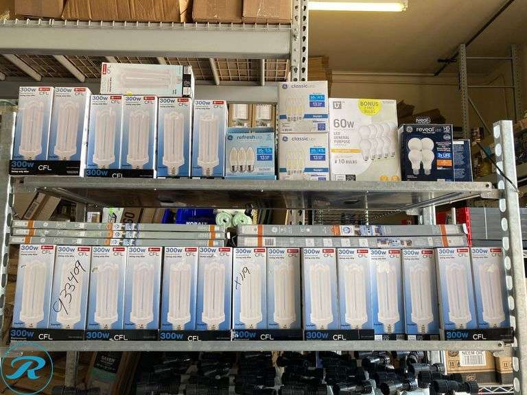 (145) New- Assorted Light Bulb (145 approx items Total) - Roller Auctions