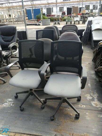 (10) Office Chairs - Roller Auctions