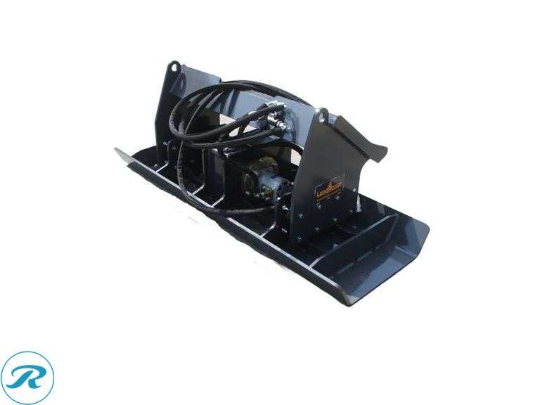 New Land Honor VPC-11-72W Hydraulic Vibratory Plate Compactor To Fit Skid Steer Loader, 72" - Roller Auctions