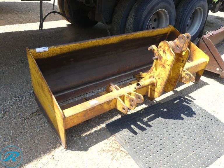 Landscraper 76" Box Scraper Attachment, 3PT (Ripper Teeth Broken)