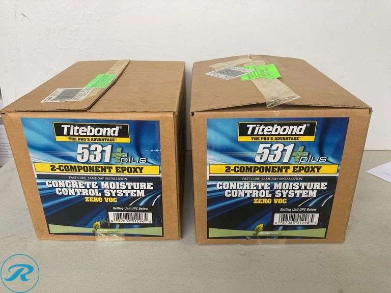 (2) CaliBamboo 1 Gallon Liquid Indoor Waterproof Moisture Control System - Roller Auctions