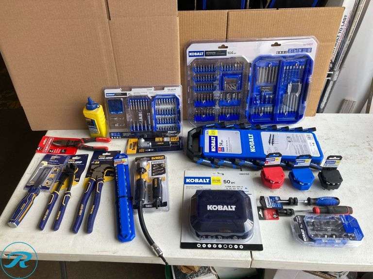 (18) New- Assorted Tool Supply Kits (Total of approx 18 items) - Roller Auctions