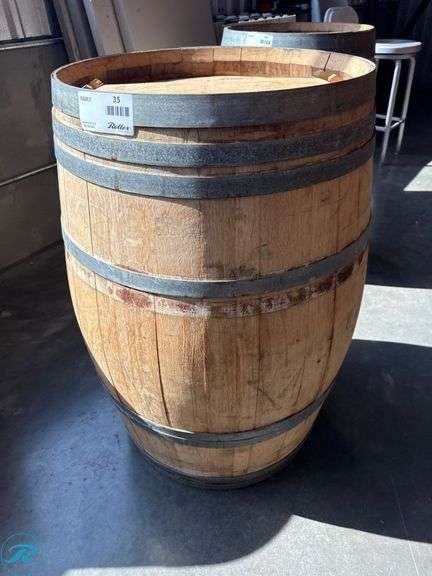 Wood Barrel - Roller Auctions