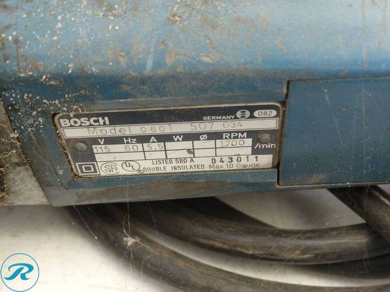Bosch 0601507034 10-Gauge Sheet Metal Nibbler - Roller Auctions