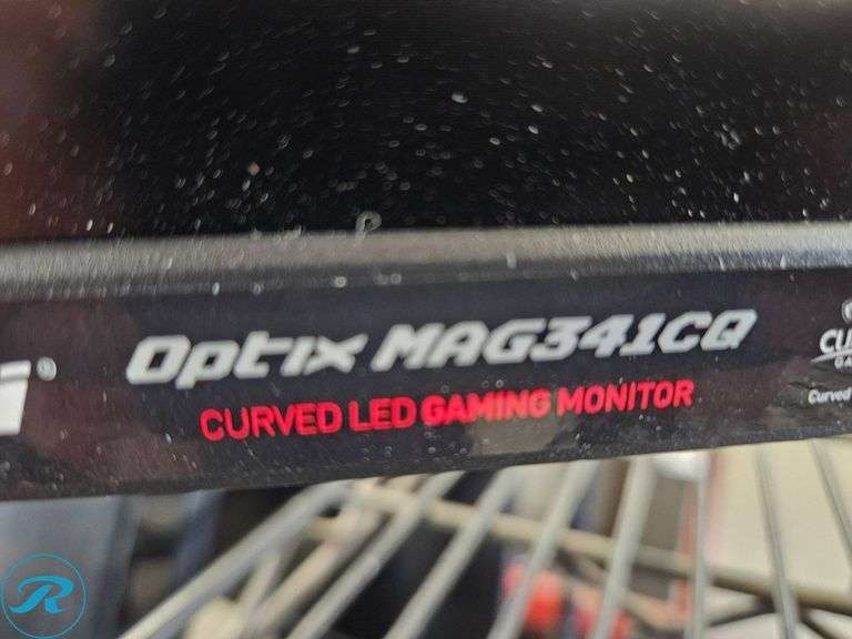MSI Optix MAG341CQ Curved LED Gaming Monitor - Roller Auctions