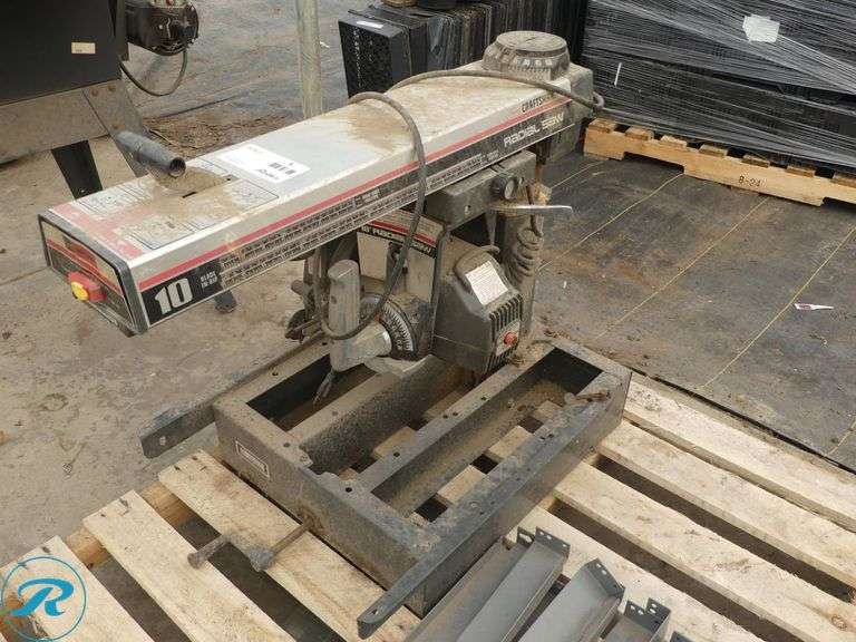 Sears Craftsman 113.197751 10″ Radial Arm Saw - Roller Auctions