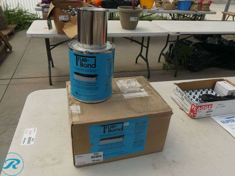 Box of True-Bond Epoxy-Based Concrete Patch, Grey - Roller Auctions