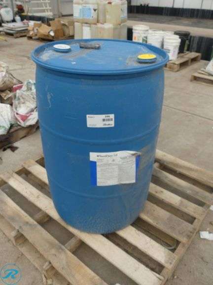 Plastic Drum of SaniDate 5.0 Oxidizing Agent - Roller Auctions