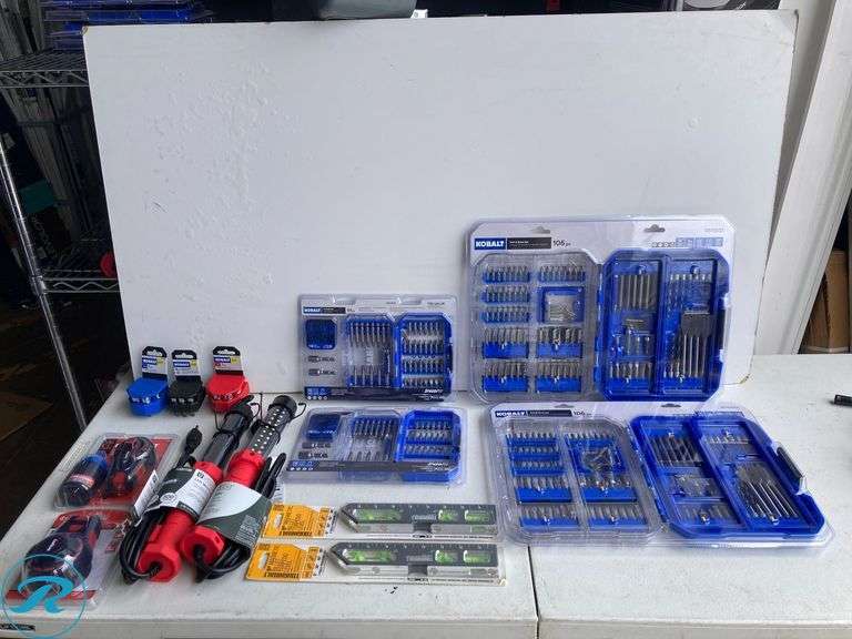 (13) New- Assorted Tool Supply Kit (total 13 items) - Roller Auctions