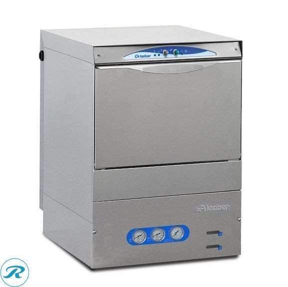 (1) New- Eurodib DSP4DPS 30 -Racks per Hour Stainless steel Undercounter Commercial Dishwasher WOW-Retails for $3899 (Box was open but product is new and packed) See Photos - Roller Auctions